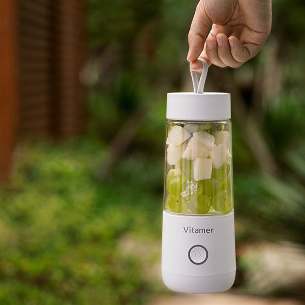 Vitamer 65W 350ml USB Automatic Fruit Juicer Bottle DIY Electric Juicing Extractor Cup Machine From Xioami Youpin 7 Vitamer 65W 350ml USB Automatic Fruit Juicer Bottle DIY Electric Juicing Extractor Cup Machine From Xioami Youpin - Image 7