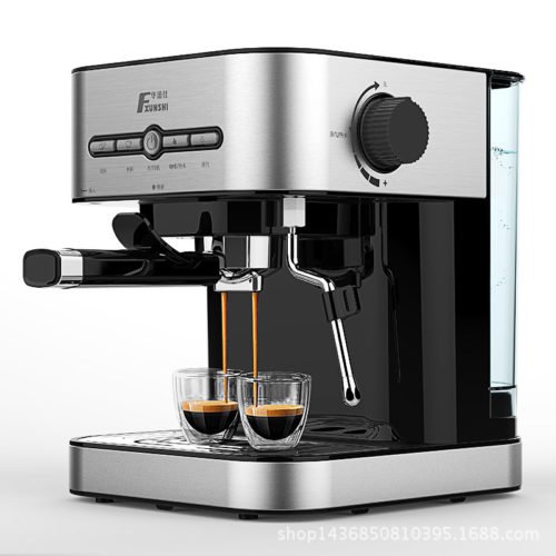 FXUNSHI MD-2009 1.4L 950W Semiautomatic Espresso Milk Bubble Maker Italian Coffee Machine (BS) 1