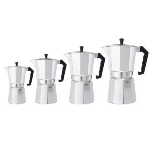 3/6/9/12 Cups Aluminum Espresso Moka Percolator Portable Coffee Maker Stovetop Home DIY