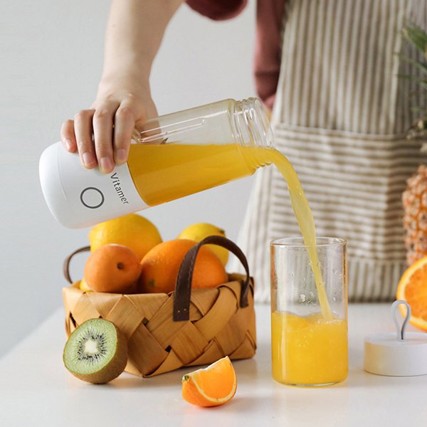 Vitamer 65W 350ml USB Automatic Fruit Juicer Bottle DIY Electric Juicing Extractor Cup Machine From Xioami Youpin 8 Vitamer 65W 350ml USB Automatic Fruit Juicer Bottle DIY Electric Juicing Extractor Cup Machine From Xioami Youpin - Image 8