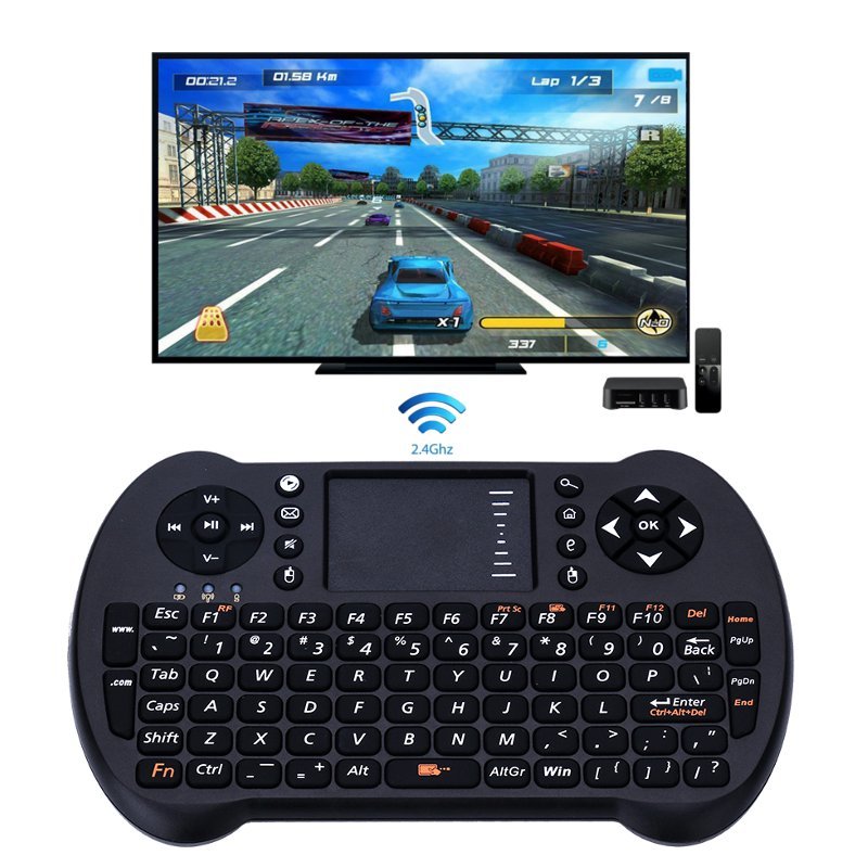 S501 2.4G Wireless Keyboard With Touchpad Mouse Game Held For Android TV Box/Xbox 360/Windows PC 2