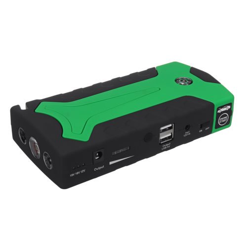 TM15B 13800mAh Car Jump Starter Emergency Powerbank Battery Booster Pack with LED Flashlight USB Charging Port 4