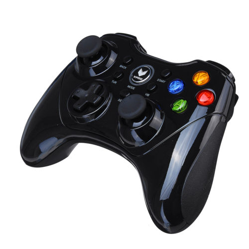 RAPOO V600S 2.4G Wireless Vibration Game Controller Joystick for PlayStation PS3 Android Windows PC 3