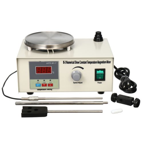 300W 220V Laboratory Lab Magnetic Stirrer Heating Plate Hotplate Mixer Equipment 1