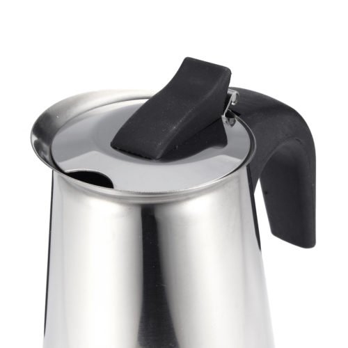 Espresso Moka Coffee Maker Pot Percolator Stainless Steel Electric Stove Electric Coffee Kettle 5