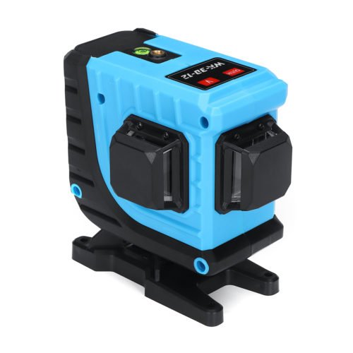12 Lines 360° 3D Cross Lines Green Laser Level Self Leveling APP/Remote Control 1