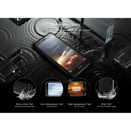 DOOGEE S40 4G Network Rugged Mobile Phone 5.5" Screen 4650mAh MT6739 Quad Core 2GB RAM 16GB ROM Android 9.0 Smartphone Orange 8