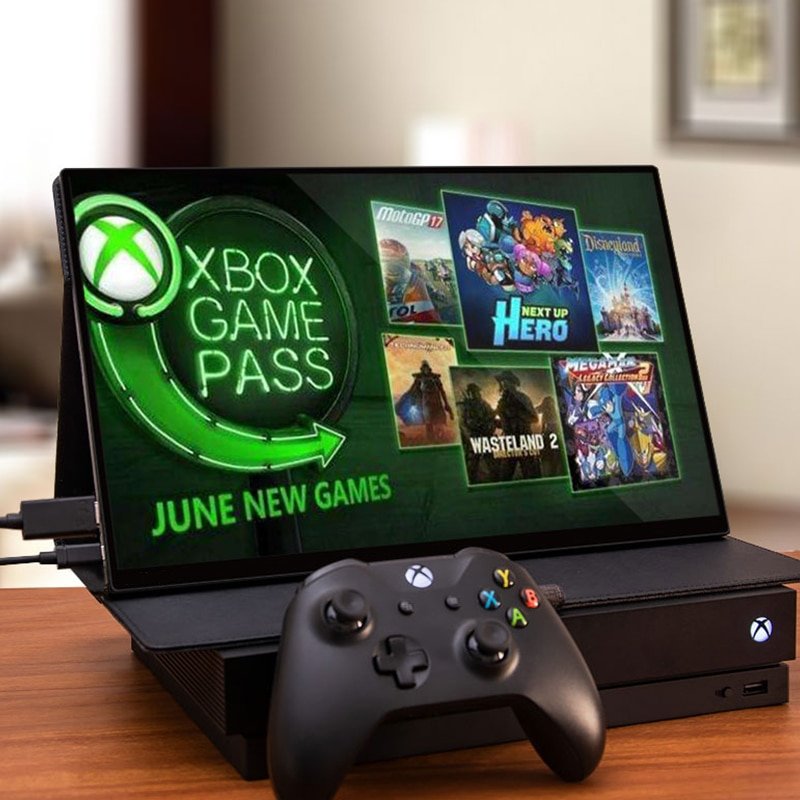 Super Thin No Frame 4K Portable Screen 15.6 Inch Gaming Monitor For Ns PS4 XBOX Switch Laptop PC Computer With Speaker 1 Super Thin No Frame 4K Portable Screen 15.6 Inch Gaming Monitor For Ns PS4 XBOX Switch Laptop PC Computer With Speaker