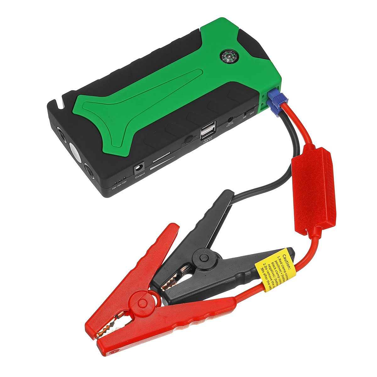 TM15B 13800mAh Car Jump Starter Emergency Powerbank Battery Booster Pack with LED Flashlight USB Charging Port 2