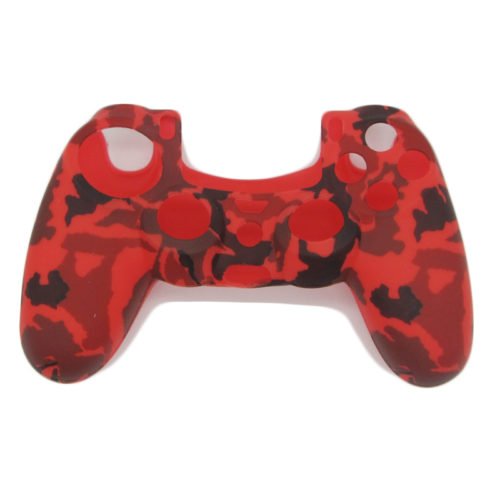 Camouflage Army Soft Silicone Gel Skin Protective Cover Case for PlayStation 4 PS4 Game Controller 15