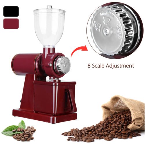 110V Electric Coffee Bean Grinder Adjustable Espresso Mill Blender Grindering Coffe Power Tool 9
