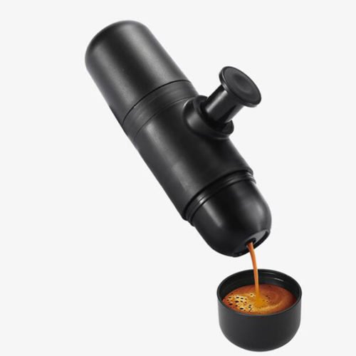 Mini Portable Espresso Machine Bar Hand Press Pump Americano Coffee Maker Cup Coffee Capsule Cup 12