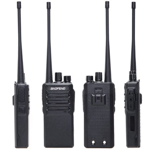 2pcs Baofeng BF-V9 Mini Walkie Talkie USB Fast Charge 5W UHF 400-470MHz Ham CB Portable Two Way Radio 6
