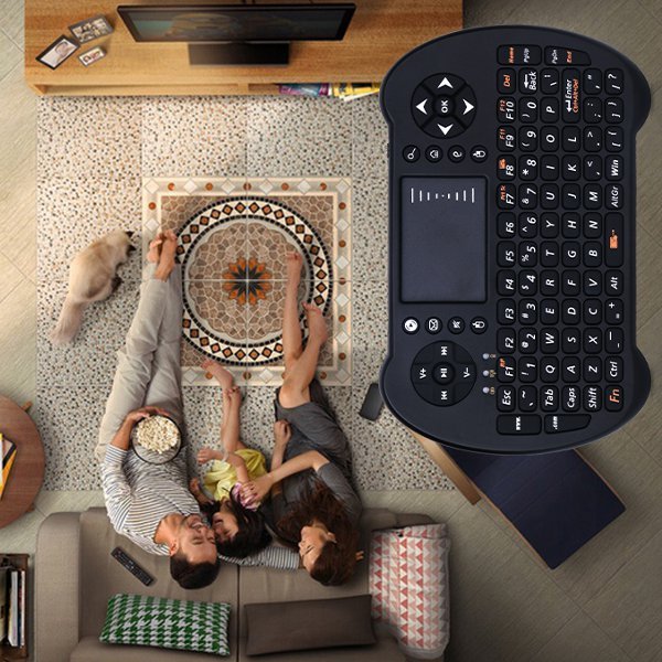 S501 2.4G Wireless Keyboard With Touchpad Mouse Game Held For Android TV Box/Xbox 360/Windows PC 9 S501 2.4G Wireless Keyboard With Touchpad Mouse Game Held For Android TV Box/Xbox 360/Windows PC - Image 9