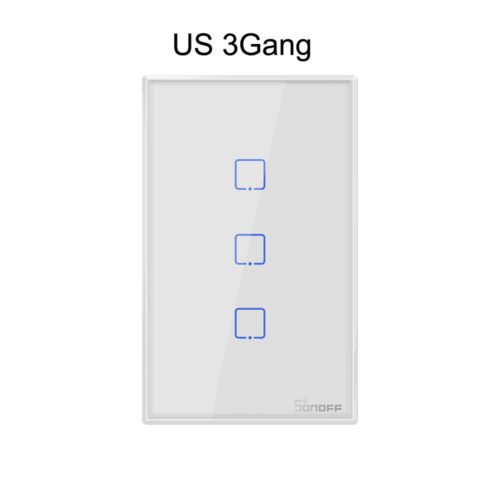 SONOFF® T2 EU/US/UK AC 100-240V 1/2/3 Gang TX Series 433Mhz WIFI Wall Switch RF Smart Wall Touch Switch For Smart Home Work With Alexa Google Home 20