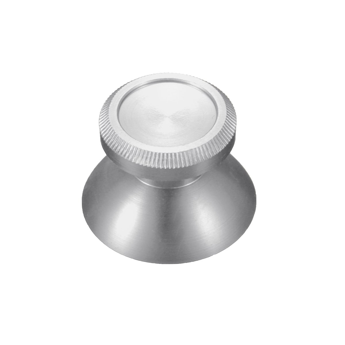 Universal Joystick Aluminum Alloy Mushroom Cap Analog Thumbstick for Xbox One PS4 Dualshock 4 Gamepad Game Controller Silver