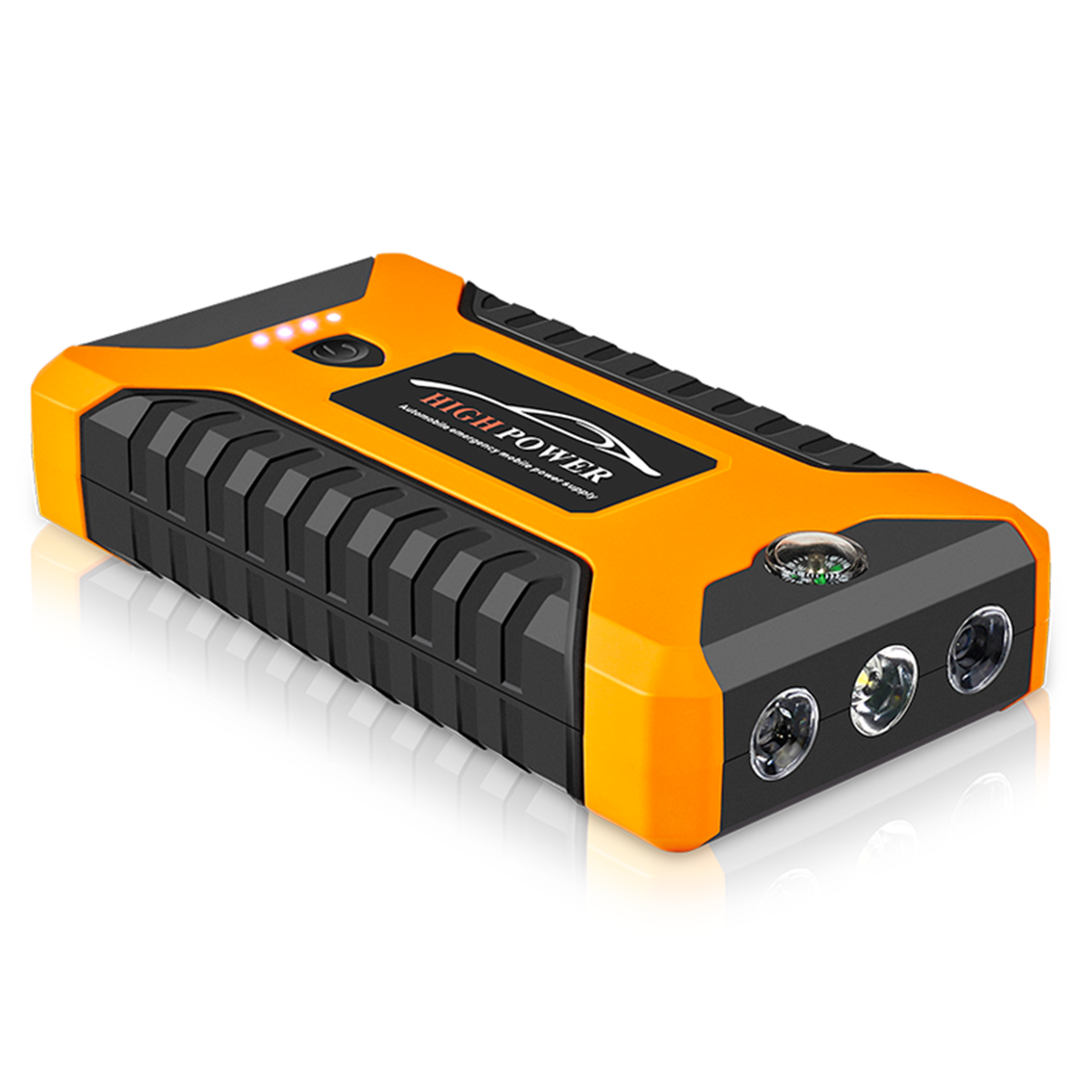 99800mah 600A Peak Car Jump Starter Lithium Battery with LED SOS Mode 12V Auto Battery Booster 2