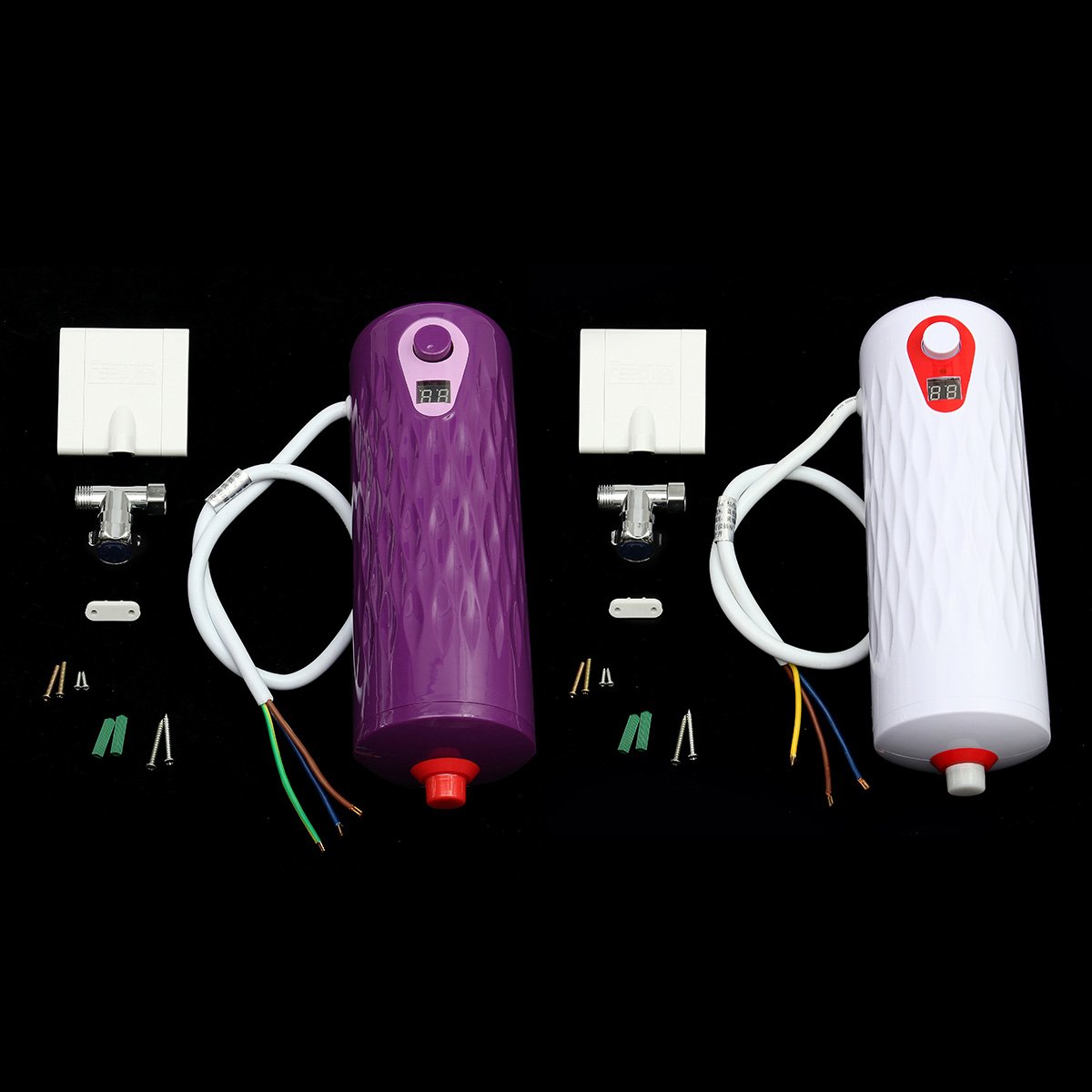 6500W Tankless Instant Electric Hot Water Heater Set Kitchen Bathroom Shower Heater 2 6500W Tankless Instant Electric Hot Water Heater Set Kitchen Bathroom Shower Heater - Image 2