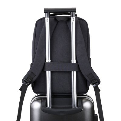FLAMEHORSE Laptop Multifunctional Pure Color Business Casual Backpack USB Charging Trolley Bag 4 FLAMEHORSE Laptop Multifunctional Pure Color Business Casual Backpack USB Charging Trolley Bag - Image 4