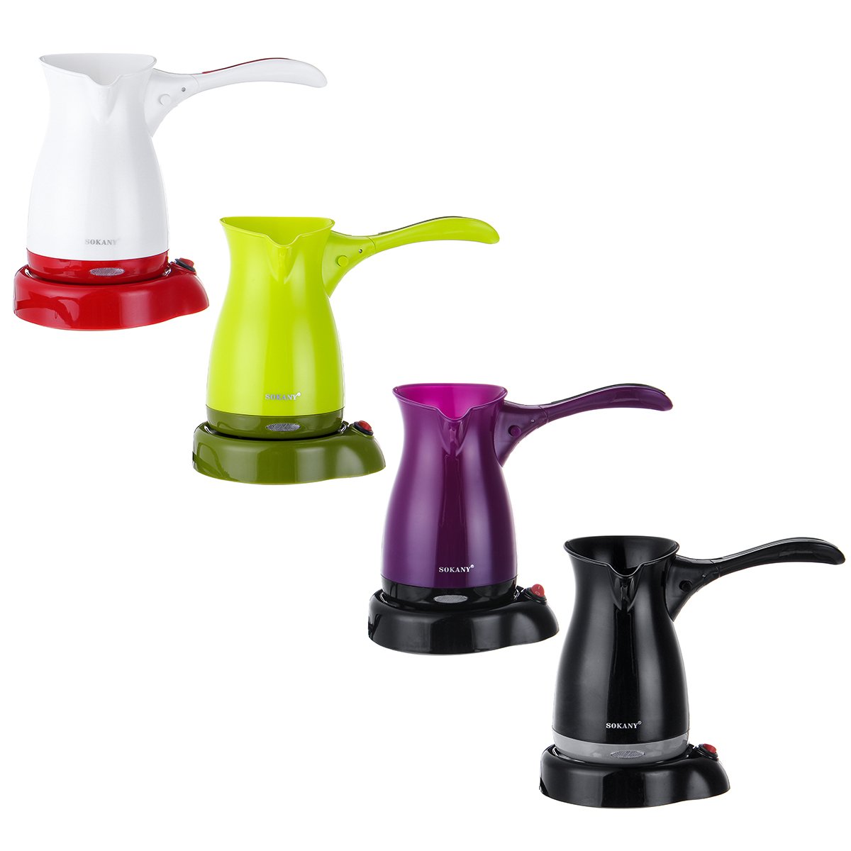 500ML Electric Coffee Maker Turkish Espresso Tea Moka Pot Machine Percolator 2 500ML Electric Coffee Maker Turkish Espresso Tea Moka Pot Machine Percolator - Image 2