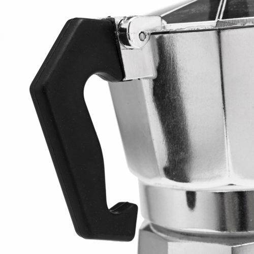 50 / 100 / 150 / 450ml Silver Aluminum Octagonal Mocha Coffee Pot Cup Percolator Maker Tea Pot 10