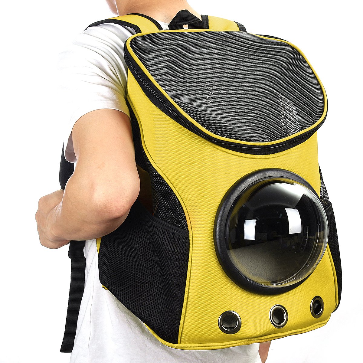Breathable Astronaut Pet Cat Puppy Carrier Travel Bag Space Capsule Backpack Bag 15 Breathable Astronaut Pet Cat Puppy Carrier Travel Bag Space Capsule Backpack Bag - Image 15
