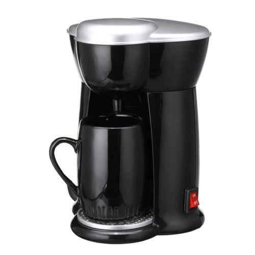 300W Mini Single Cup Drip Coffee Machine Makers Electric Automatic Espresso Machine 1