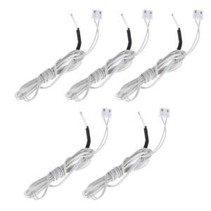 Anet® 5pcs NTC 3950 100K ohm Thermistor Temperature Sensor with 1.1m Cable for RepRap Prusa i3 3D Printer