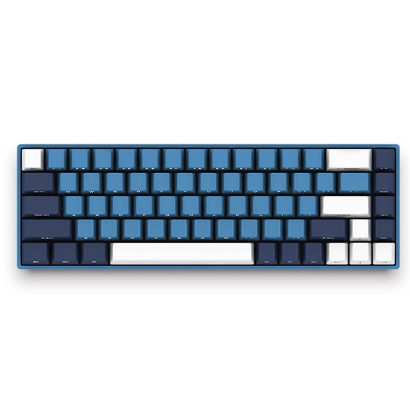 AKKO 3068 SP Ocean Star 68 Keys Cherry Switch Side Printed USB 2.0 Type-C Wired Mechanical Gaming Keyboard 3 AKKO 3068 SP Ocean Star 68 Keys Cherry Switch Side Printed USB 2.0 Type-C Wired Mechanical Gaming Keyboard - Image 3