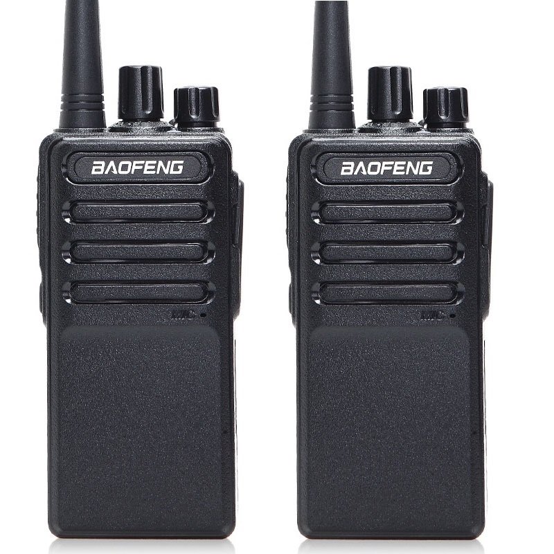 2pcs Baofeng BF-V9 Mini Walkie Talkie USB Fast Charge 5W UHF 400-470MHz Ham CB Portable Two Way Radio 2