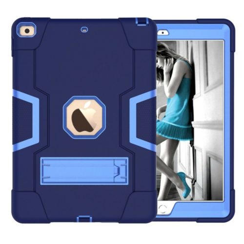 For iPad 10.2 7th Gen 2019 Shockproof Stand Case Heavy Duty Hard Rubber Cover 14