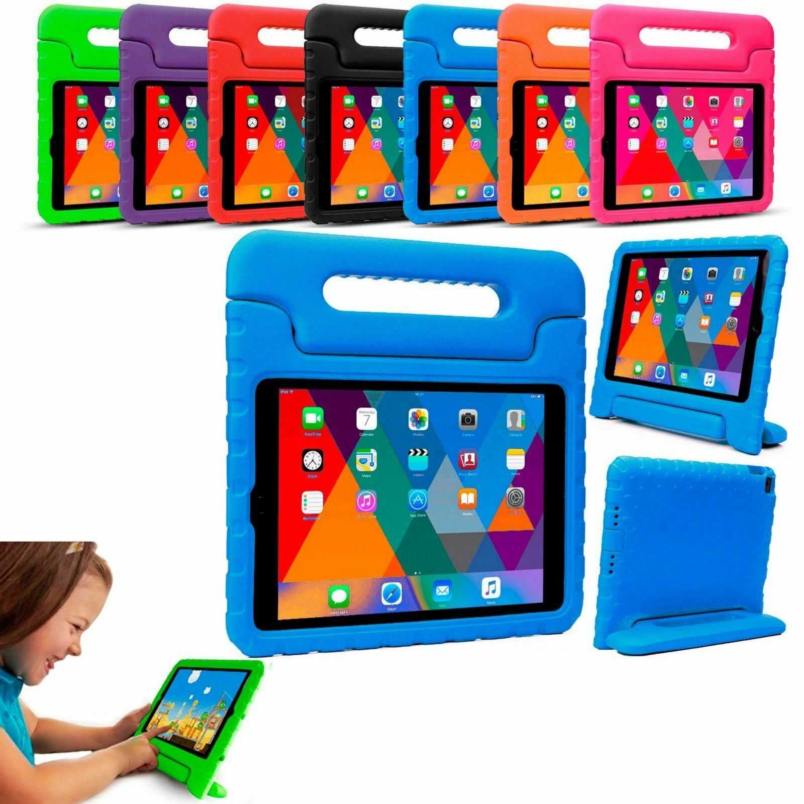 iPad 7th Generation 2019 10.2" Kids Safe Shock Proof EVA Foam Case Cover 2