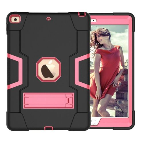 For iPad 10.2 7th Gen 2019 Shockproof Stand Case Heavy Duty Hard Rubber Cover 17