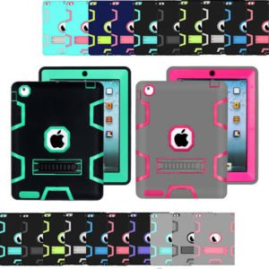 Rugged 3-Layer Heavy Duty Shock Proof iPad 234 Mini Pro Air Case Shell Cover