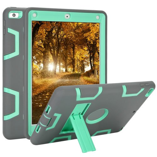 Rugged 3-Layer Heavy Duty Shock Proof iPad 234 Mini Pro Air Case Shell Cover 12