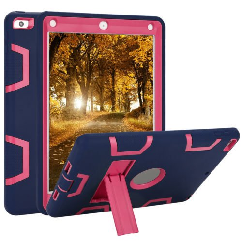 Rugged 3-Layer Heavy Duty Shock Proof iPad 234 Mini Pro Air Case Shell Cover 16