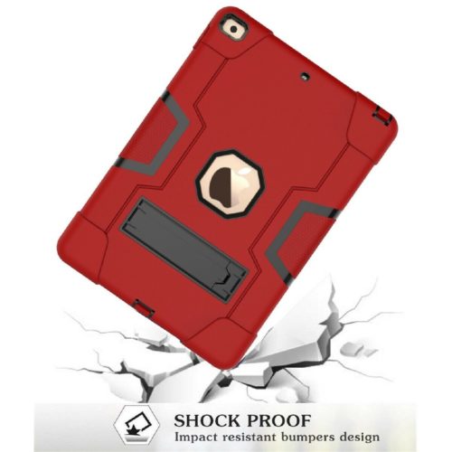 For iPad 10.2 7th Gen 2019 Shockproof Stand Case Heavy Duty Hard Rubber Cover 9