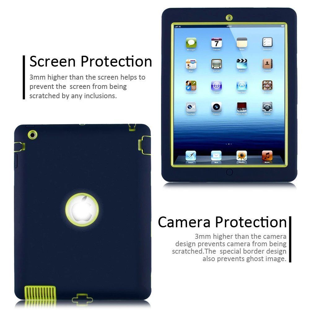 Heavy Duty Shockproof Case Cover For New iPad 6th Gen 9.7" iPad 4 3 2 mini Air 7 Heavy Duty Shockproof Case Cover For New iPad 6th Gen 9.7" iPad 4 3 2 mini Air - Image 7