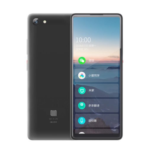 QIN Full Screen Phone 4G Network With Wifi 5.05 inch 2100mAh Andriod 9.0 SC9832E Quad Core Feature Phone from Xiaomi youpin 4