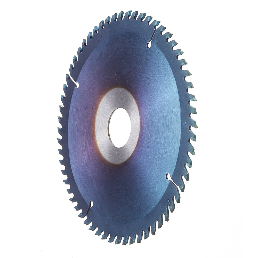 Drillpro 60 Teeth TCT Circular Saw Blade 6/7/8 Inch Nano Blue Coating Woodworking Cutting Disc 4 Drillpro 60 Teeth TCT Circular Saw Blade 6/7/8 Inch Nano Blue Coating Woodworking Cutting Disc - Image 4