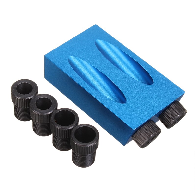 7/14PCS Pocket Hole Screw Jig Dowel Drill Joinery Kit Woodworking Guides Tool 13 7/14PCS Pocket Hole Screw Jig Dowel Drill Joinery Kit Woodworking Guides Tool - Image 13