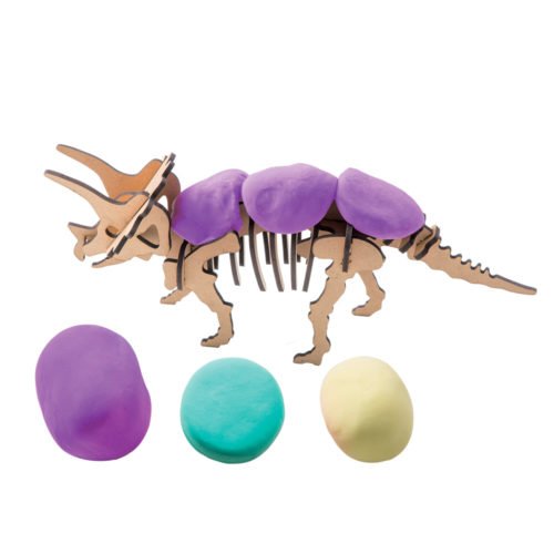 Robotime Clay Dinosaur Series 3D Puzzle Modeling Clay Children's Manual DIY Rubber Color Mud Toys 9