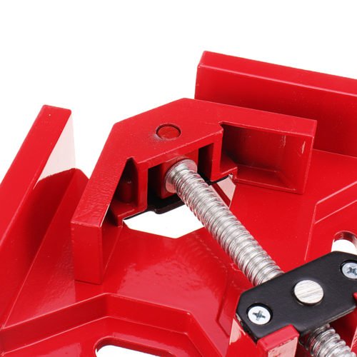 Drillpro 90 Degree Corner Right Angle Clamp Vice Grip Woodworking Quick Fixture Aluminum Alloy Tool Clamps Single Handle 8