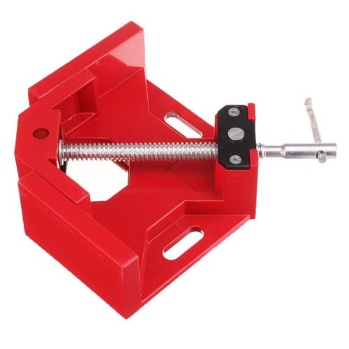 Drillpro 90 Degree Corner Right Angle Clamp T Handle Vice Grip Woodworking Quick Fixture Aluminum Alloy Tool Clamps 4
