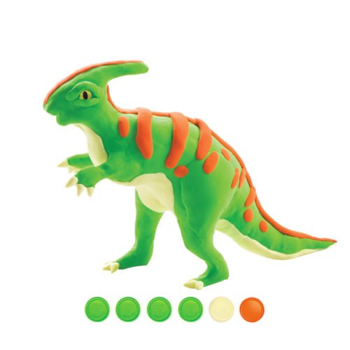 Robotime Clay Dinosaur Series 3D Puzzle Modeling Clay Children's Manual DIY Rubber Color Mud Toys 13