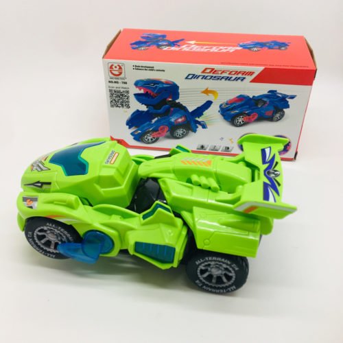 HG-788 Electric Deformation Dinosaur Chariot Deformed Dinosaur Racing Car Children's Puzzle Toys with Light Sound 9