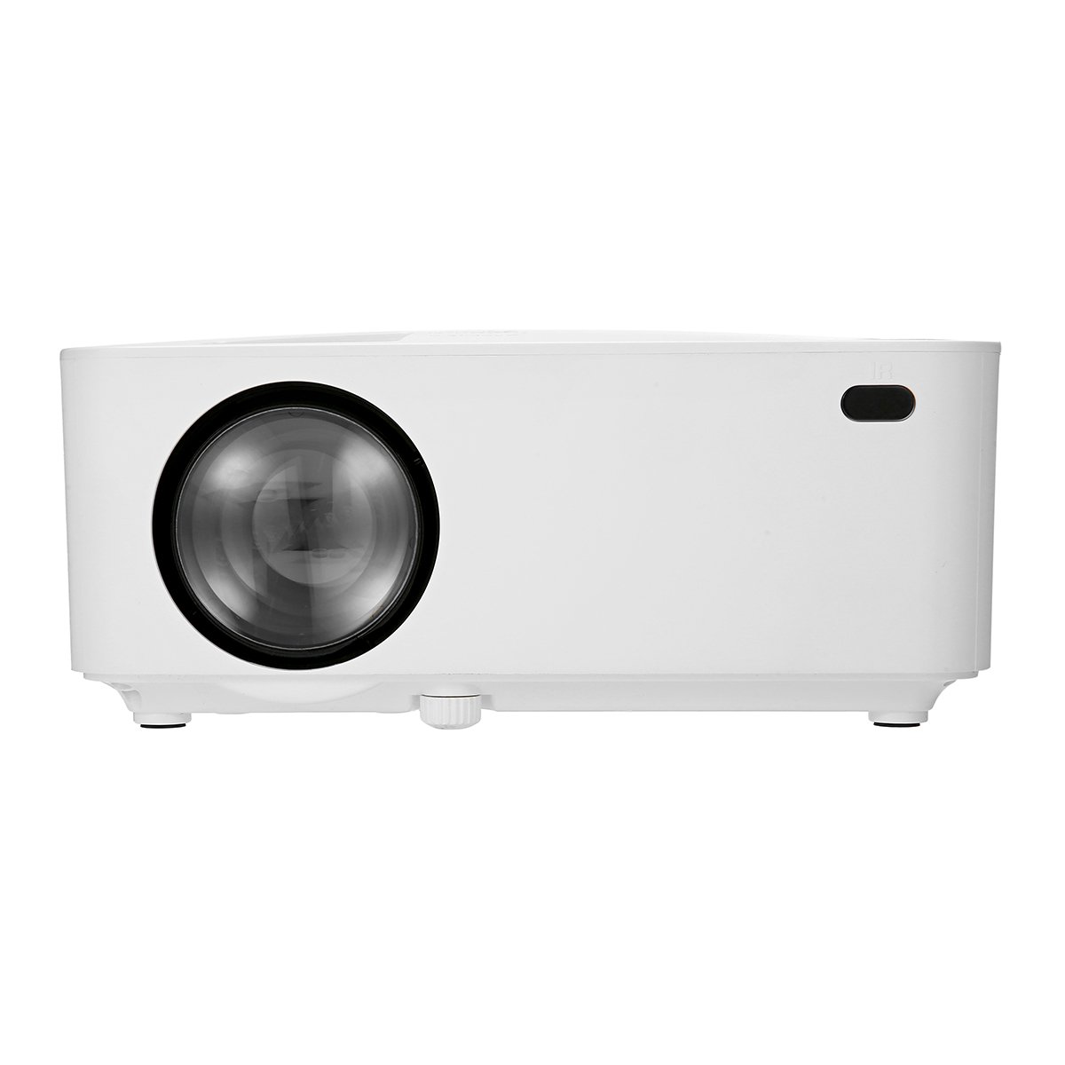New Version Mini Projector 176" Display 1080P Full HD LCD Movie Projector, 50,000 Hours Lamp Life Home Theater Video Projector with HDMI/AV Cable and 2