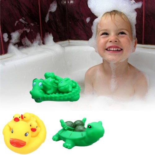 Creative Children's Bathroom Plastic Animal Bath Toys 2