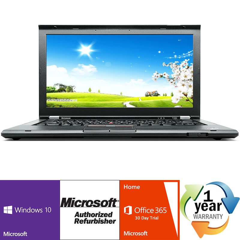 REFURBISHED Lenovo ThinkPad T430 i5 2.6GHz 8GB 320GB DRW Windows 10 Pro 64 Laptop Computer 2