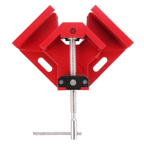Drillpro 90 Degree Corner Right Angle Clamp T Handle Vice Grip Woodworking Quick Fixture Aluminum Alloy Tool Clamps 2